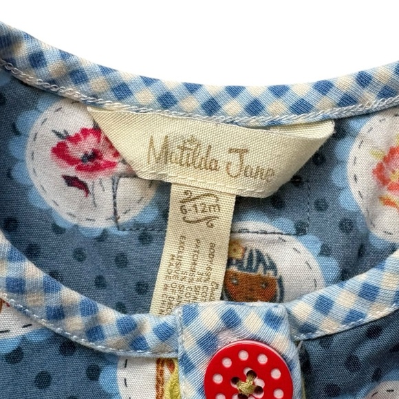 Matilda Jane The Adventure Begins Teacher’s Pet Romper September 2017 size 6-12 - Picture 7 of 10